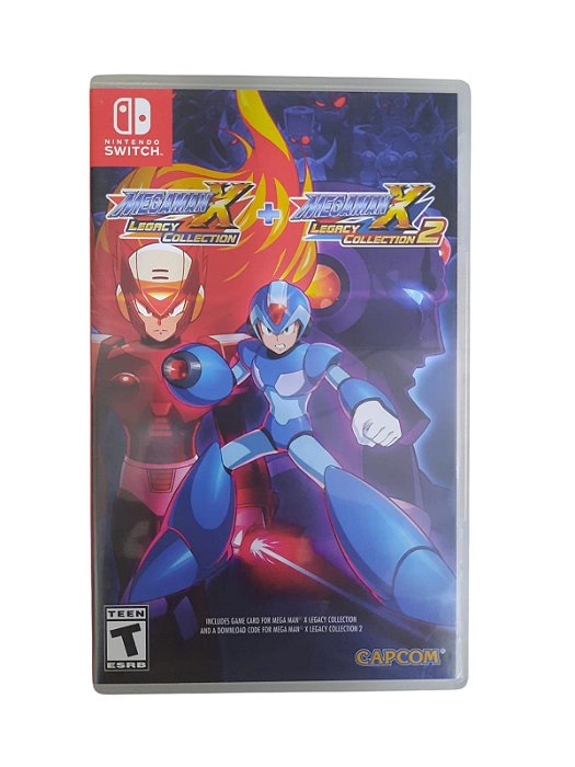 MEGA MAN X LEGACY COLLECTION 1+2 - USADO - SWITCH