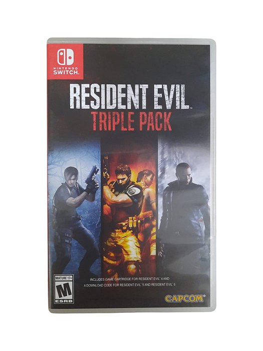 RESIDENT EVIL TRIPLE PACK - USADO - SWITCH