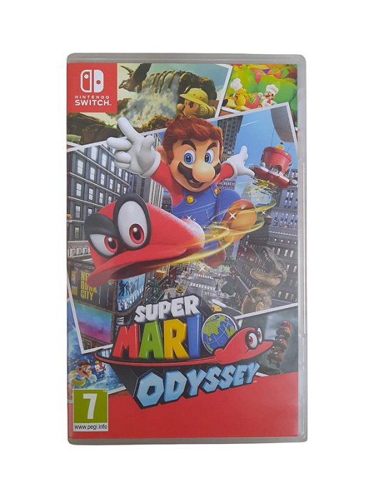 SUPER MARIO ODYSSEY - USADO - SWITCH