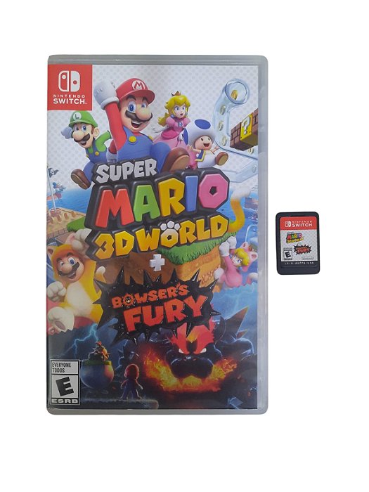 SUPER MARIO 3D WORLD + BOWSERS FURY - USADO - SWITCH