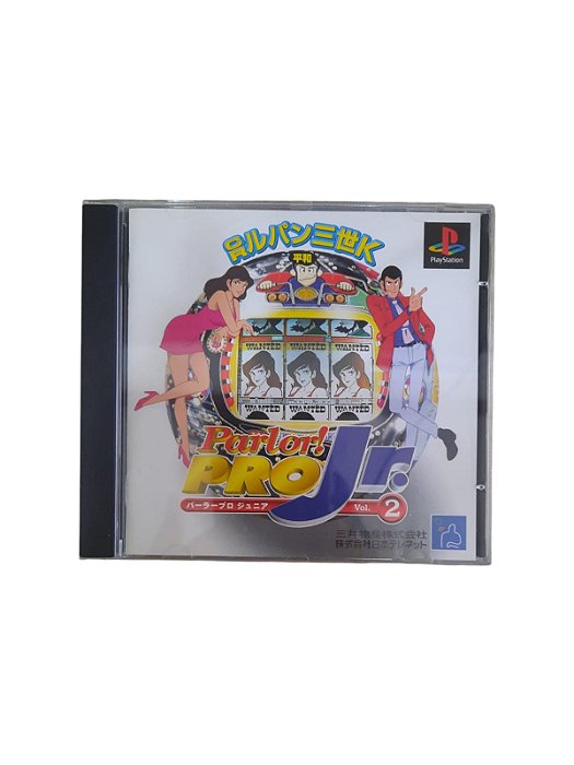PARLOR! PRO JR. VOL.2 - CR LUPIN SANSEI K - USADO - PS1