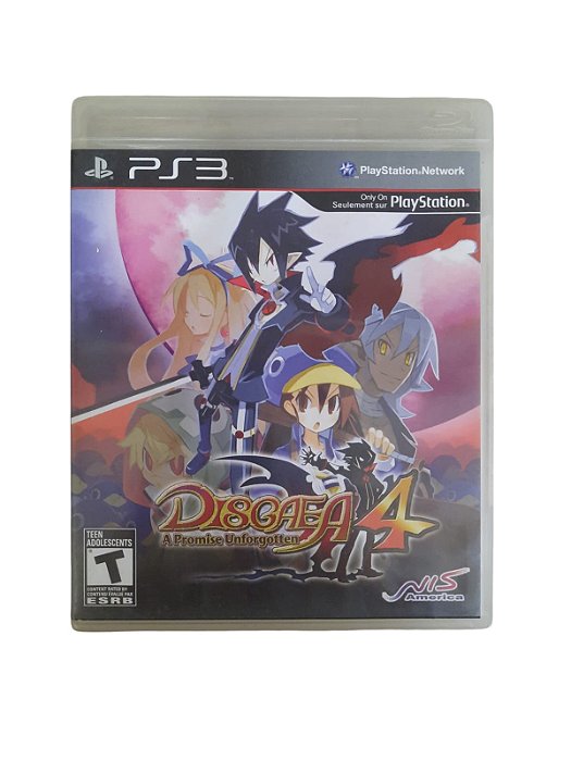 DISGAEA 4: A PROMISE UNFORGOTTEN - USADO - PS3