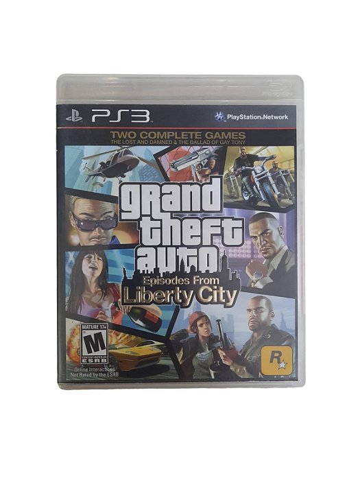 GTA - EPISODES FROM LIBERTY CITY - USADO - PS3
