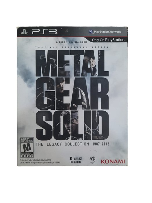 METAL GEAR SOLID THE LEGACY COLLECTION  - USADO - PS3