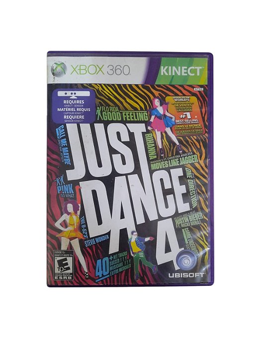 JUST DANCE 4 - USADO - XBOX 360