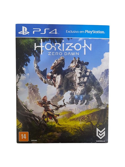 HORIZON ZERO DAWN  - USADO - PS4 (CAPA PAPEL)