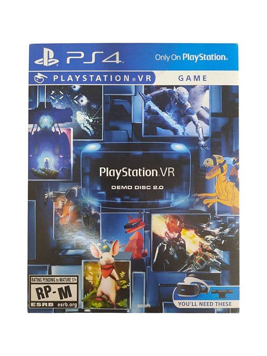 PLAYSTATION VR DEMO DISC 2.0 - NOVO - PS4