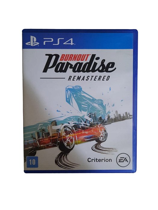 BURNOUT PARADISE - REMASTERED - USADO - PS4
