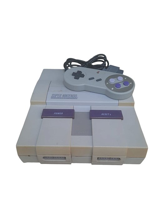 CONSOLE - SUPER NINTENDO - USADO (ACESSORIOS SIMILAR)