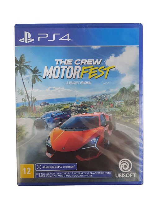 THE CREW MOTOR FEST - NOVO - PS4
