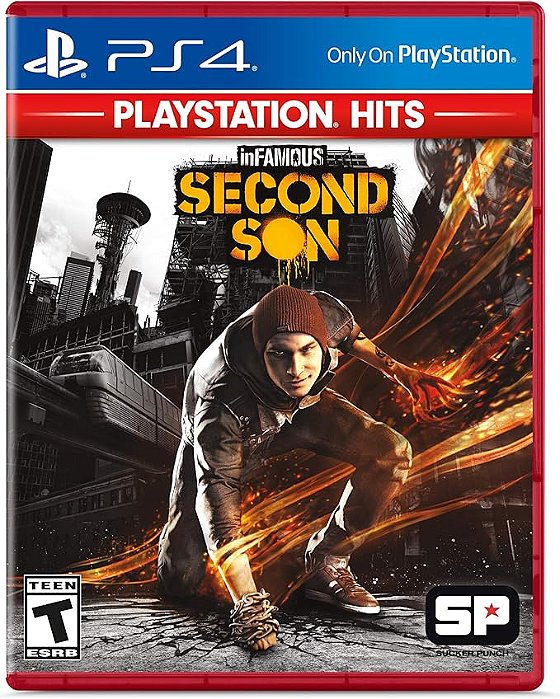 PLAYSTATION HITS - INFAMOUS SECOND SON - NOVO - PS4