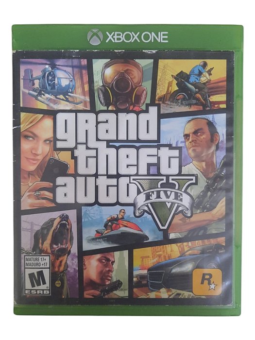 GTA V - SEM MANUAL - USADO - XBOX ONE