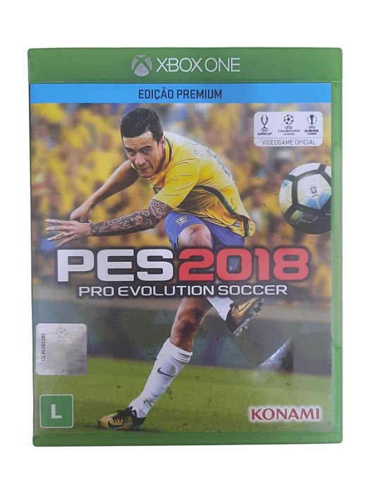 PES 2018  - USADO - XBOX ONE
