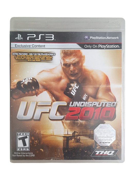 UFC UNDISPUTED 2010 - USADO - PS3
