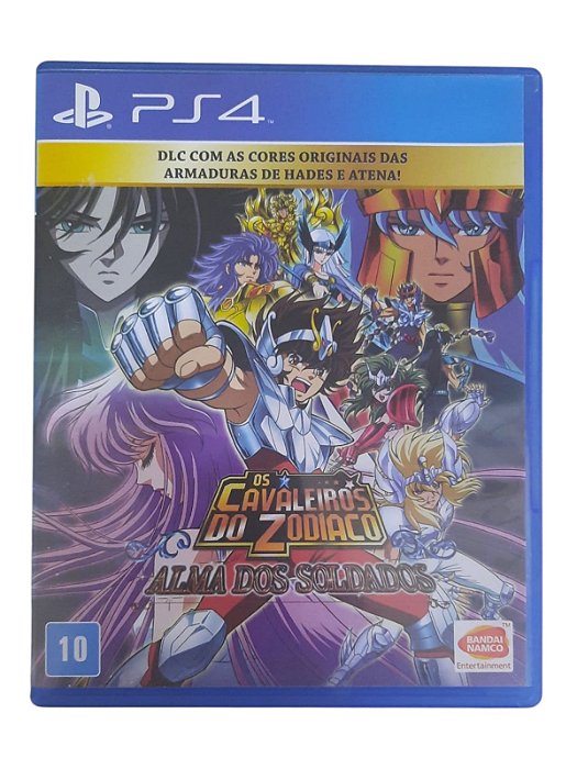OS CAVALEIROS DO ZODÍACO: ALMA DOS SOLDADOS - USADO - PS4