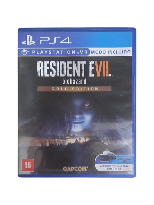 RESIDENT EVIL  7 BIOHAZARD GOLD EDITION - USADO - PS4
