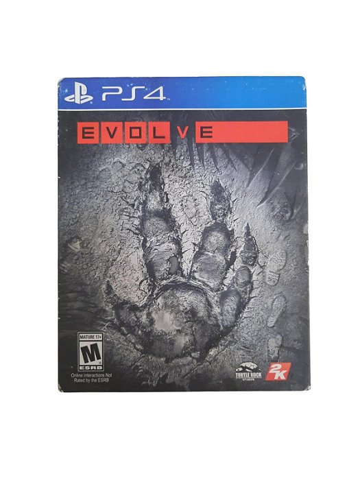 EVOLVE C/ LUVA - USADO - PS4