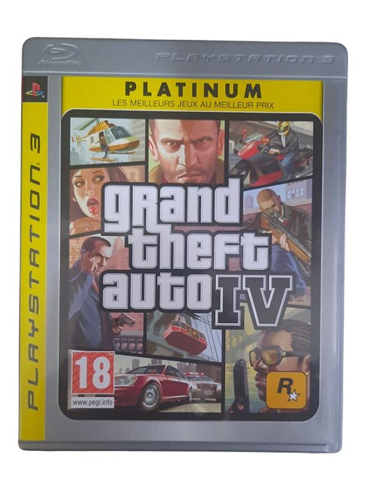 PLATINUM - GTA IV - USADO - PS3