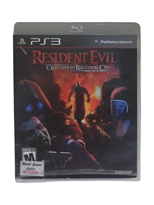 RESIDENT EVIL OPERATION RACCOON CITY - USADO - PS3