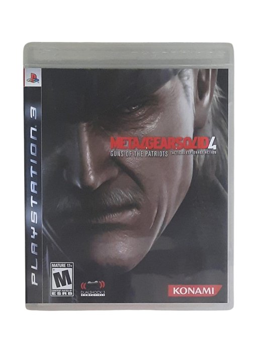 METAL GEAR SOLID 4 - GUNS OF THE PATRIOTS  - USADO - PS3