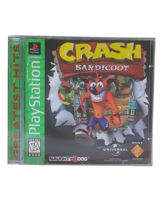 GREATEST HITS - CRASH BANDICOOT - USADO - PS1