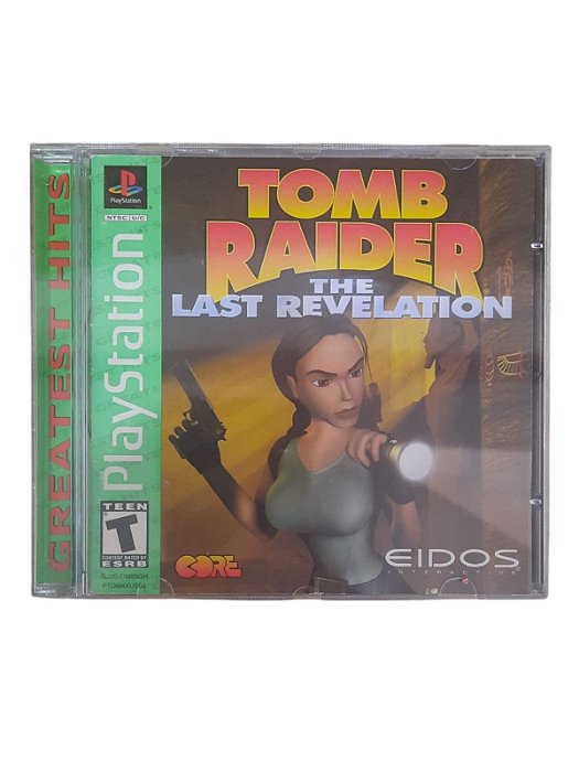 GREATEST HITS - TOMB RAIDER: THE LAST REVELATION - USADO - PS1