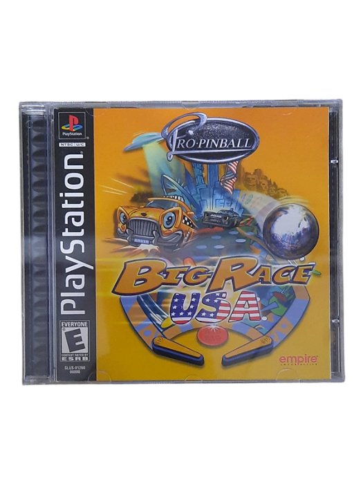 PRO PINBALL: BIG RACE USA - USADO - PS1
