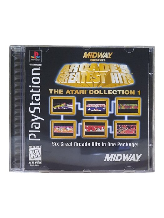 ARCADES GREATEST HITS/ THE ATARI COLLECTION 1 - USADO - PS1