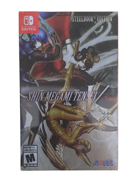 SHIN MEGAMI TENSEI V - STEELBOOK - USADO- SWITCH