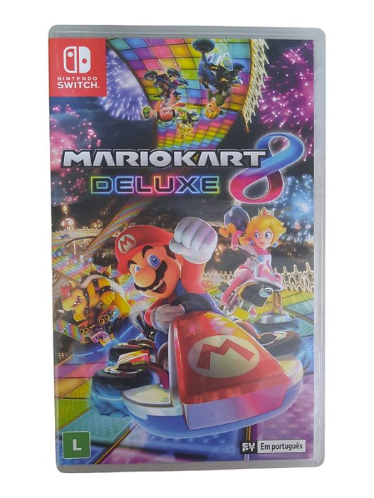MARIO KART 8 DELUXE - EM PORTUGUÊS - USADO - SWITCH