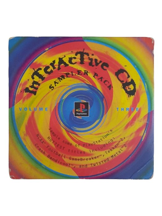 INTERACTIVE CD SAMPLER PACK VOLUME THREE - USADO - PS1