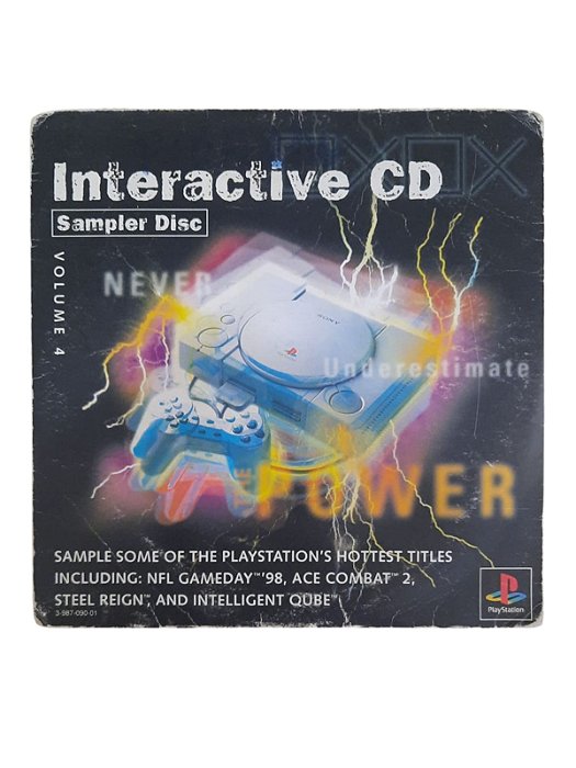 INTERACTIVE CD SAMPLER DISC - USADO - PS1