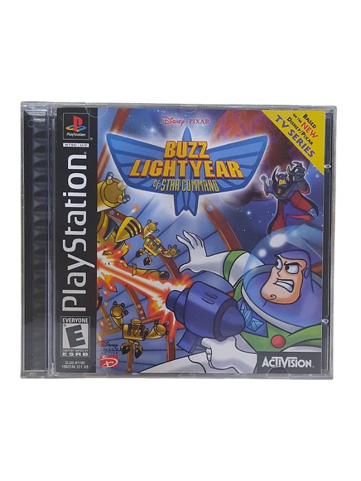 DISNEY/ PIXAR'S BUZZ LIGHTYEAR OF STAR COMMAND - USADO - PS1