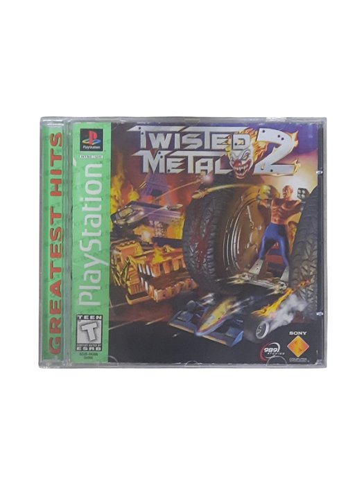 GREATEST HITS - TWISTED METAL 2 - USADO - PS1