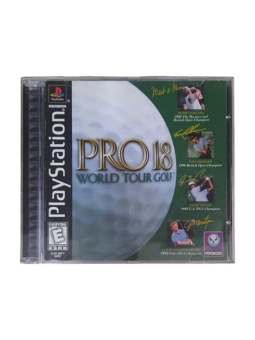 PRO 18: WORLD TOUR GOLF - USADO - PS1