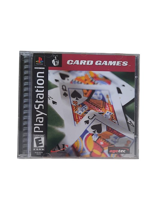 CARD GAMES - USADO - PS1