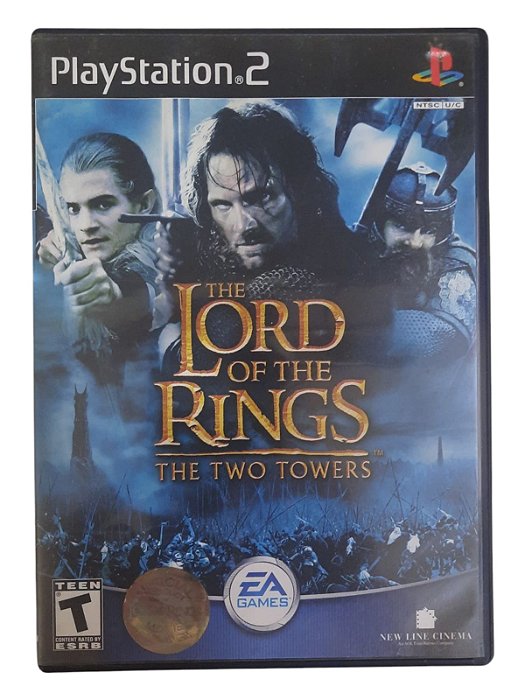 THE LORD OF THE RINGS - THE TWO TOWERS - USADO - PS2