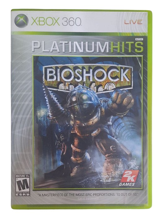 PLATINUM HITS - BIOSHOCK - USADO - XBOX 360