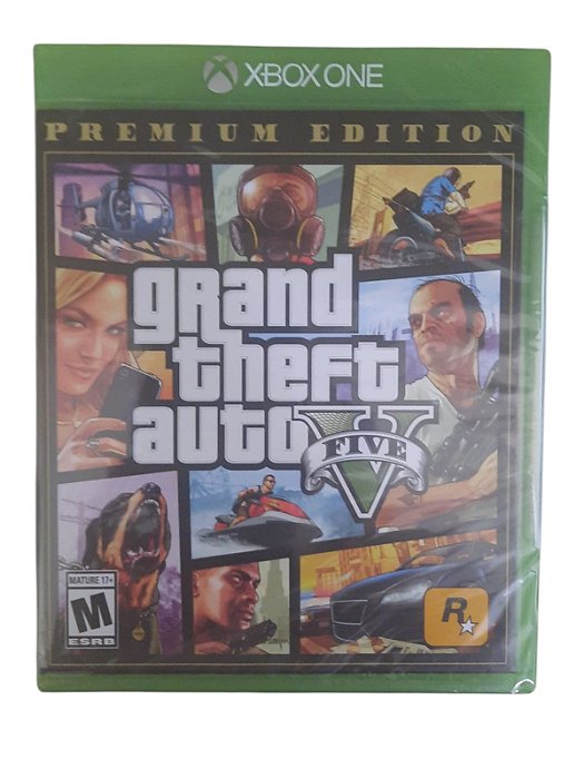 PREMIUM EDITION - GTA V - NOVO - XBOX ONE