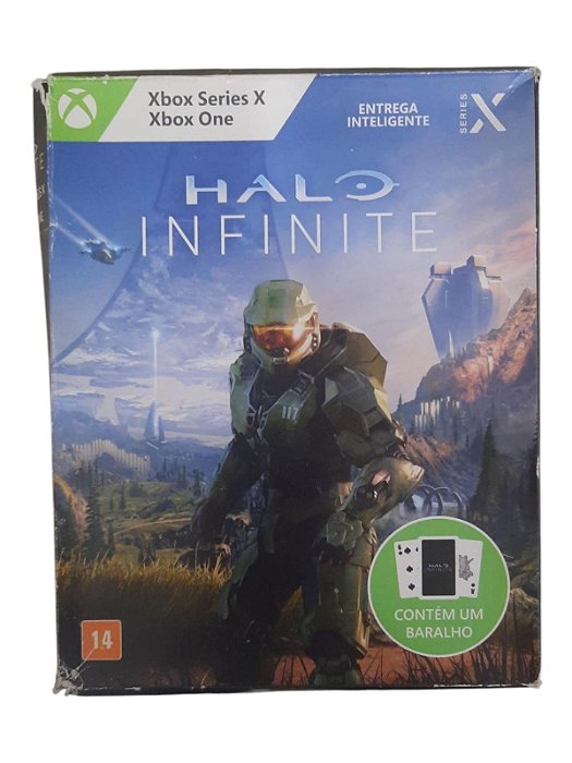 HALO INFINITE + BARALHO - NOVO - XBOX ONE