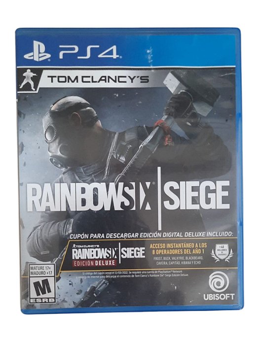TOM CLANCY´S - RAINBOW SIX SIEGE - ES - USADO - PS4