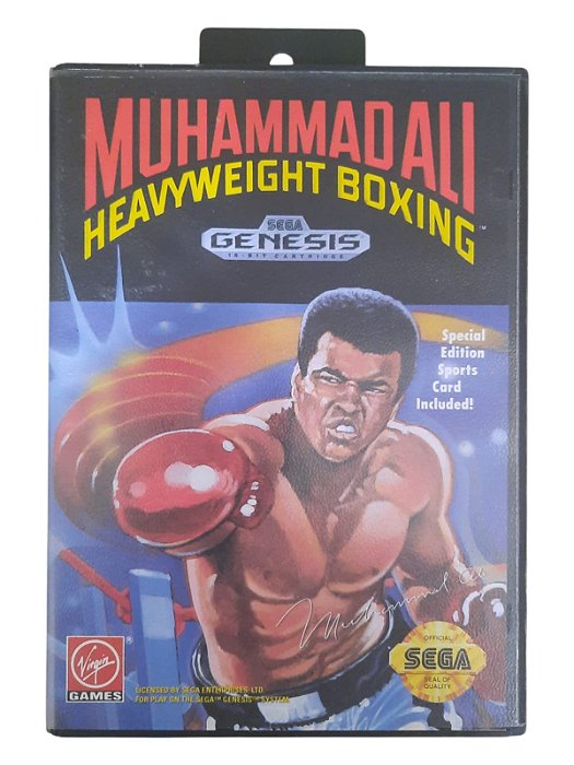 MUHAMMAD ALI HEAVYWEIGHT BOXING - USADO - SEGA GENESIS