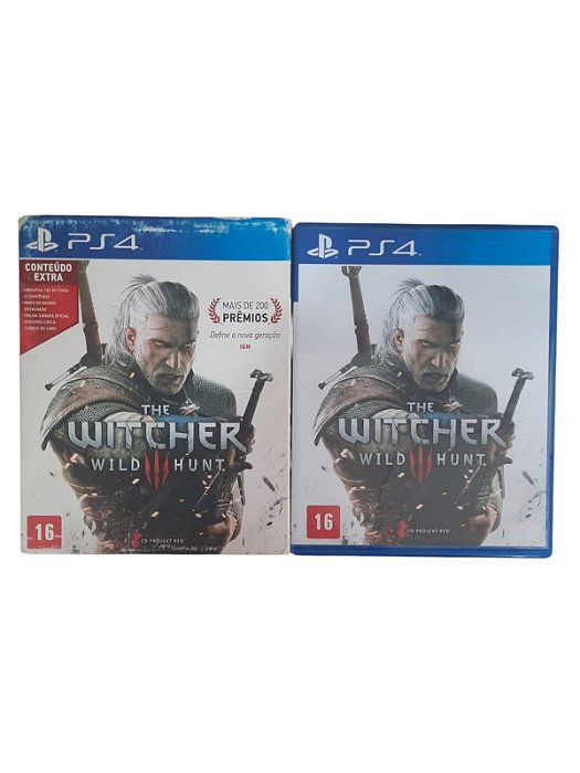 THE WITCHER 3: WILD HUNT - C/ LUVA - USADO - PS4