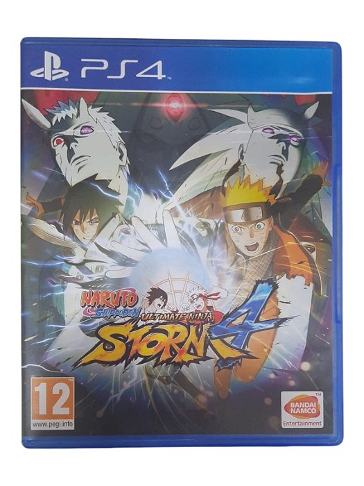 NARUTO SHIPPUDEN - ULTIMATE NINJA STORM 4 - C/ POSTER - USADO - PS4