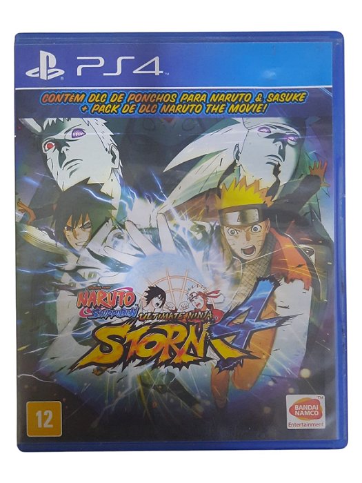 NARUTO SHIPPUDEN - ULTIMATE NINJA STORM 4 - USADO - PS4