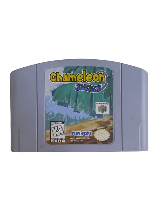 CHAMELEON TWIST - USADO - NINTENDO 64