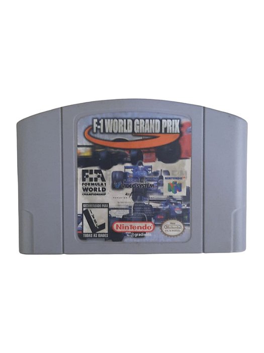 F-1 WORLD GRAND PRIX - NACIONAL - USADO - NINTENDO 64