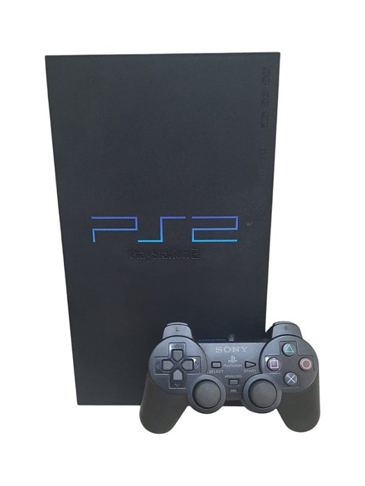 PLAYSTATION 2 FAT - DESBLOQUEADO - USADO