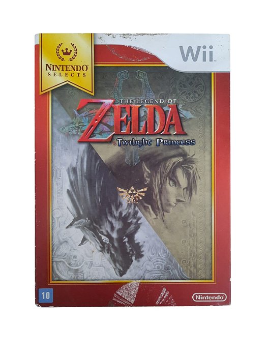 NINTENDO SELECTS - ZELDA TWILIGHT PRINCESS - USADO - NINTENDO Wii