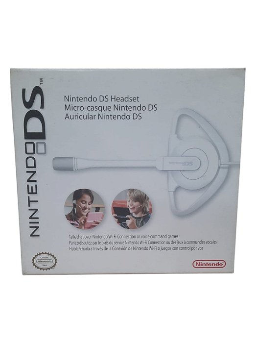 NINTENDO DS HEADSET - NOVO - NINTENDO DS